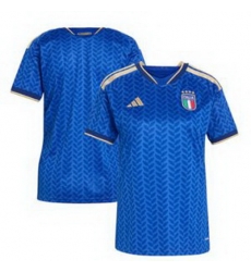 Women Italy National Team Blank Home Replica   2