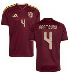 Youth 4 Venezuela Jon Aramburu Away Replica Jersey   1