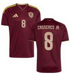 Youth 8 Venezuela Cristian Casseres Jr. Away Replica Jersey   1