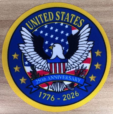 Men Philadelphia Eagles United States 1776 2026 250 Anniversary Patch Biaog